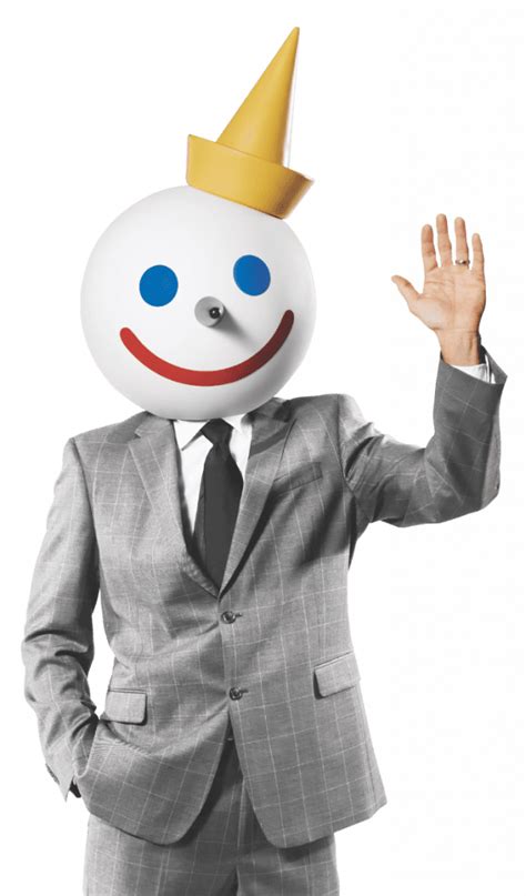 Jack in the box mascot face
